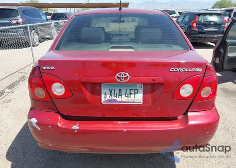 2006 Toyota Corolla Le from USA, damaged, VIN 1NXBR32EX6Z663694